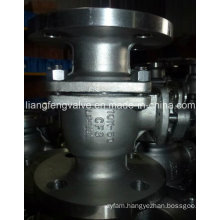 2PC Flange End Ball Valve 10k with Stainless Steel